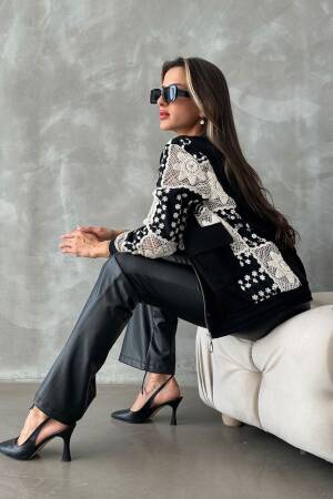 Gum Detailed Jacket - Topshow - Globality Store - Women Clothes Wholesale Turkey