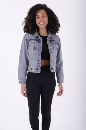 Short Denim Jacket - XLove - Globality Store - Women Clothes Wholesale Turkey