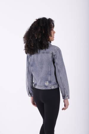 Short Denim Jacket - XLove - Globality Store - Women Clothes Wholesale Turkey