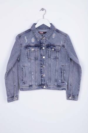 Short Denim Jacket - XLove - Globality Store - Women Clothes Wholesale Turkey