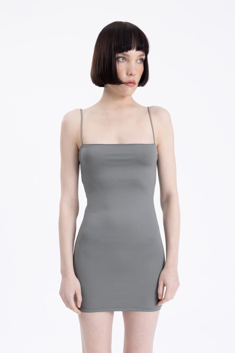 Strapped Mini Dress