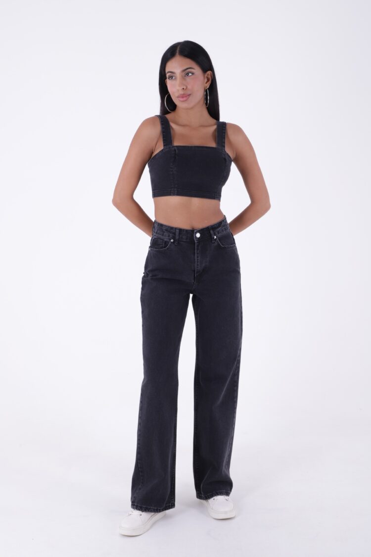 Jeans - Anthracite - XLove - Globality Store - Women Clothes Wholesale Turkey