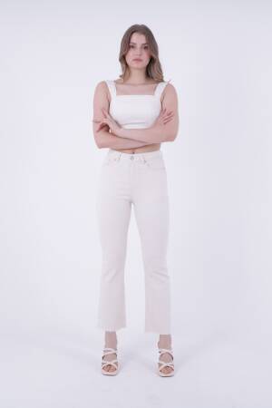 Jeans - Natural - XLove - Globality Store - Women Clothes Wholesale Turkey