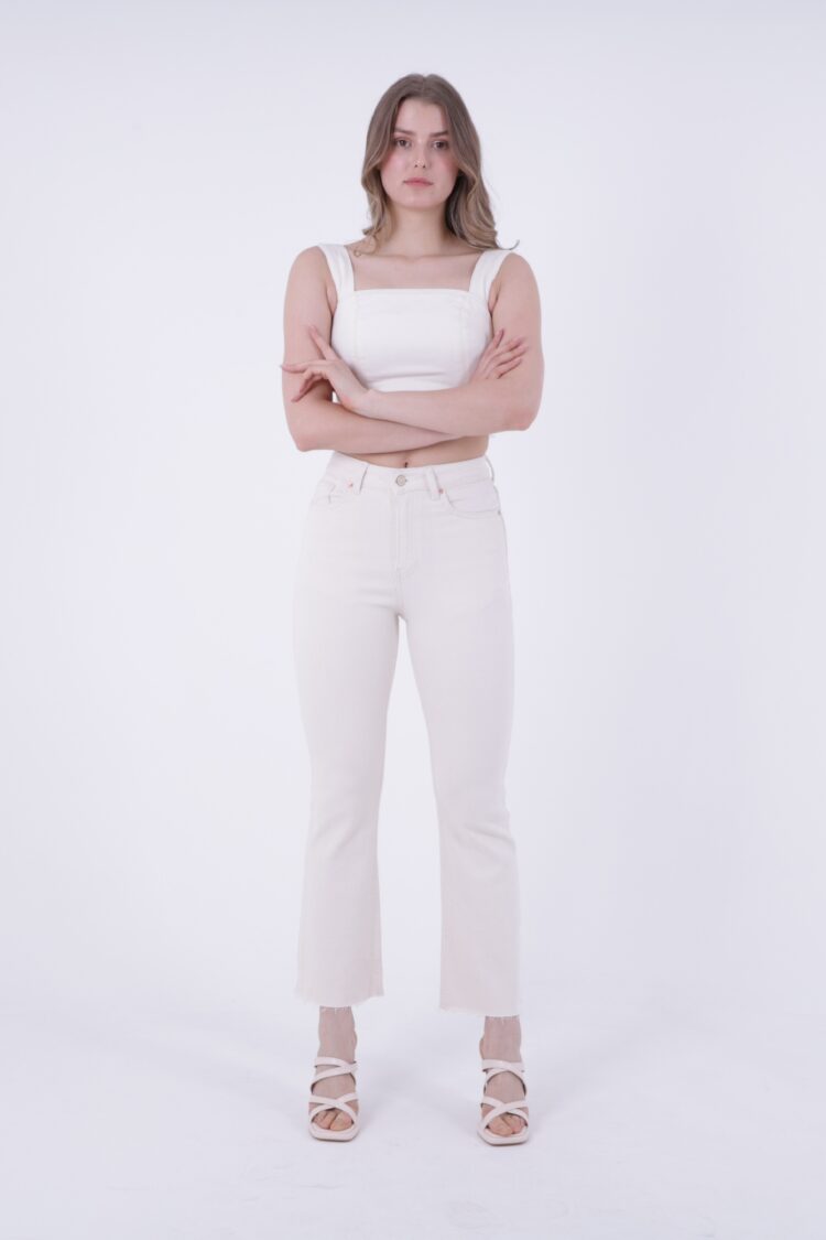 Jeans - Natural - XLove - Globality Store - Women Clothes Wholesale Turkey