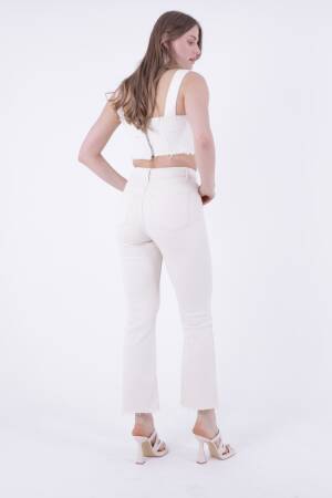 Jeans - Natural - XLove - Globality Store - Women Clothes Wholesale Turkey