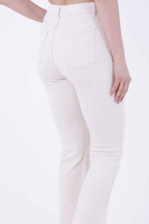 Jeans - Natural - XLove - Globality Store - Women Clothes Wholesale Turkey