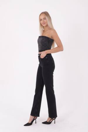 Stitched Wide Leg Relax Jeans - XLove - Globality Store - Women Clothes Wholesale Turkey