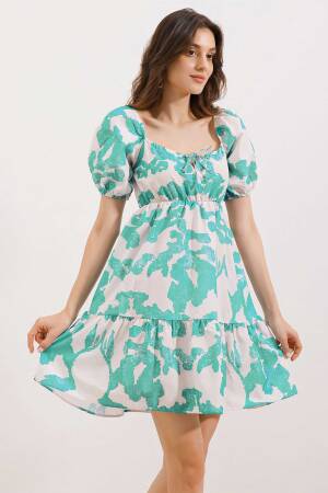 Flared Poplin Dress - D. - Bigdart - Globality Store - Women Clothes Wholesale Turkey