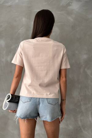 Detailed T-Shirt - Topshow - Globality Store - Women Clothes Wholesale Turkey