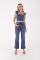 Jeans - Dark - XLove - Globality Store - Women Clothes Wholesale Turkey