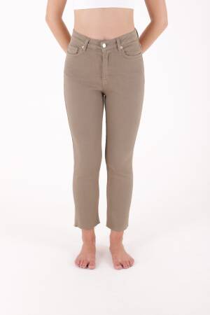 Tassel Finished High Waist Mom Fit Jean - Brand: XLove - Women's Clothing Wholesale - Globality Store