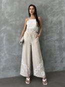 Lace Trousers - Topshow - Globality Store - Women Clothes Wholesale Turkey
