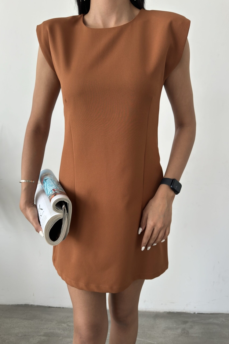 Padded T Sleeve Mini Dress