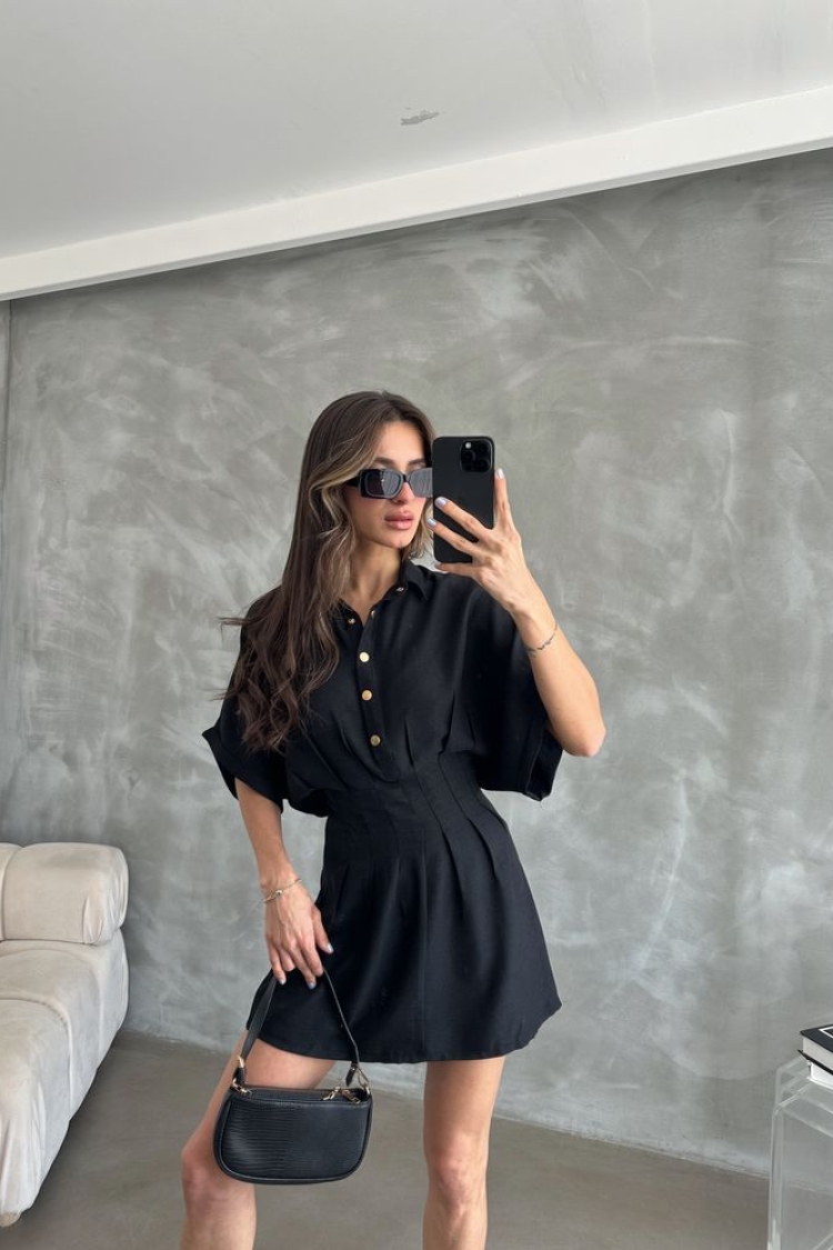 Short Linen Dress
