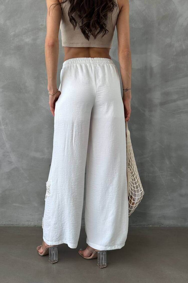 D 2441 Lace-up Trousers