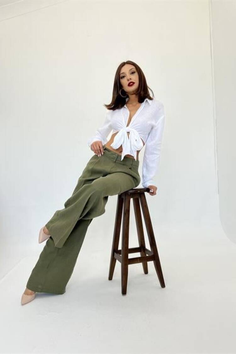 Pocket Detailed Trousers
