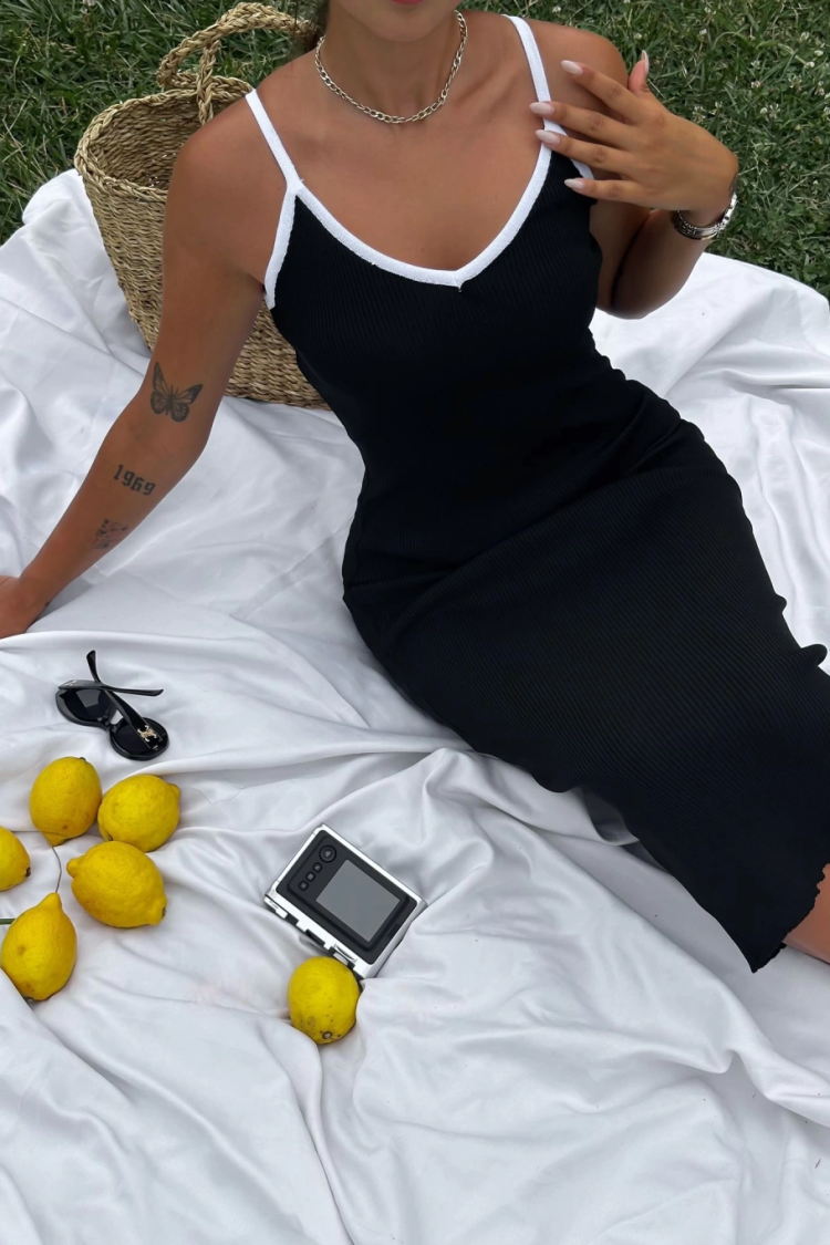 Knitwear Strap Dress