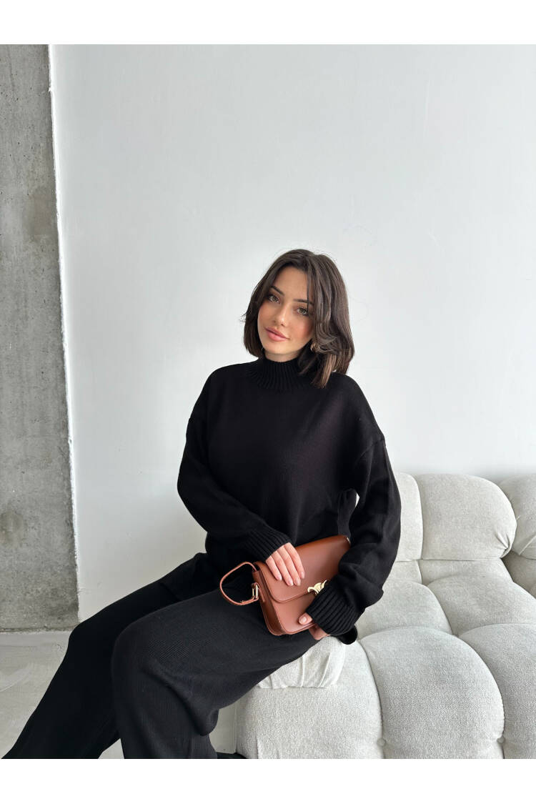 Folded Leg Suit - My Fashion - Globality Store - Women Clothes Wholesale Turkey