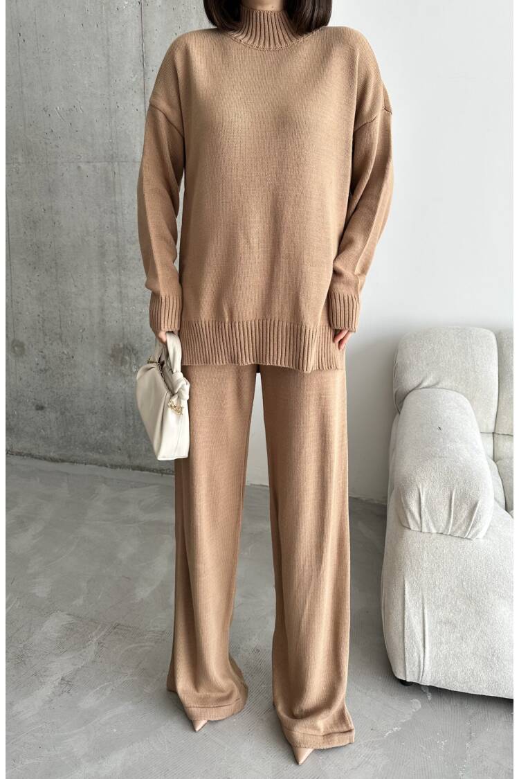 Folded Leg Suit - My Fashion - Globality Store - Women Clothes Wholesale Turkey