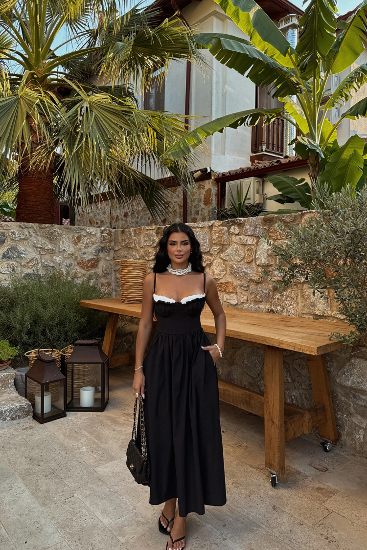Black Strap Dress
