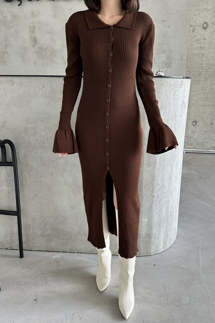 Buttoned Dress