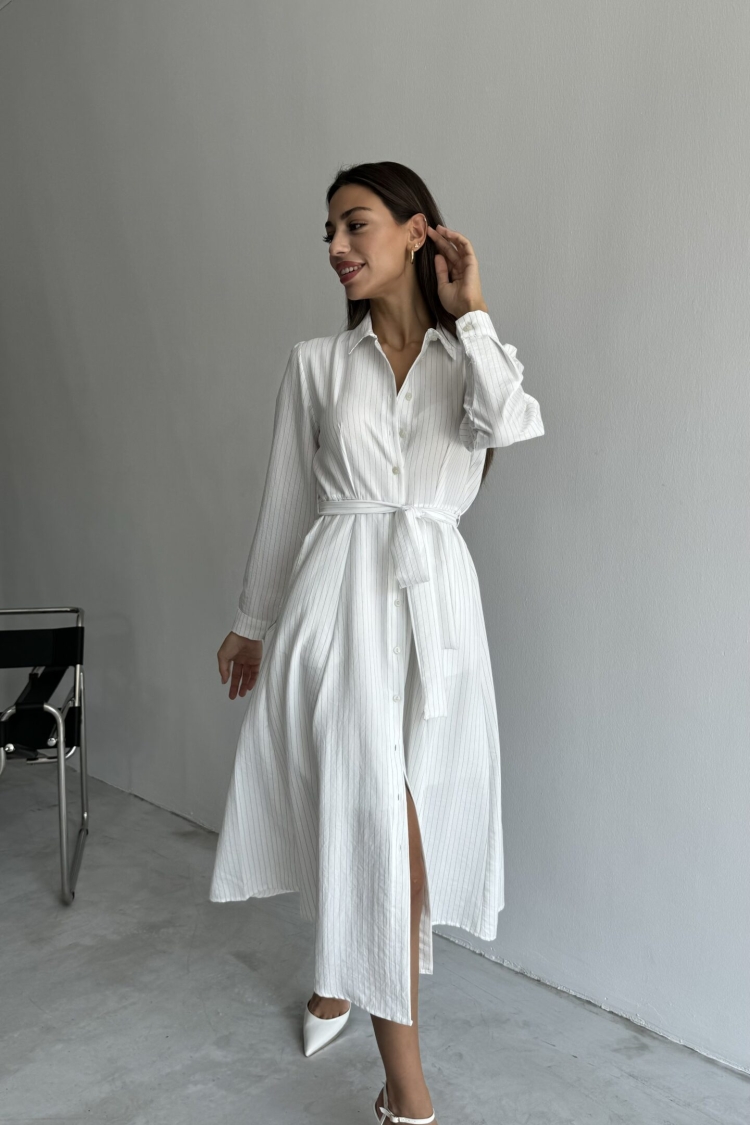 Midi Length Shirt Dress