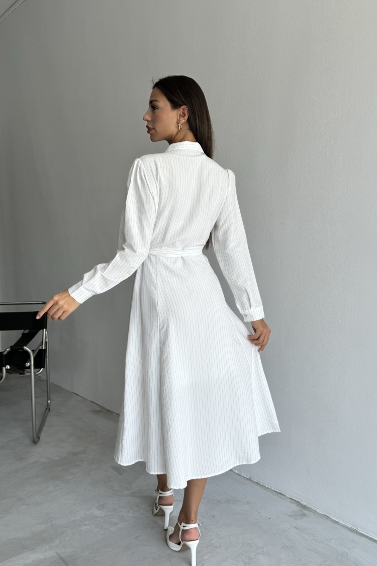 Midi Length Shirt Dress