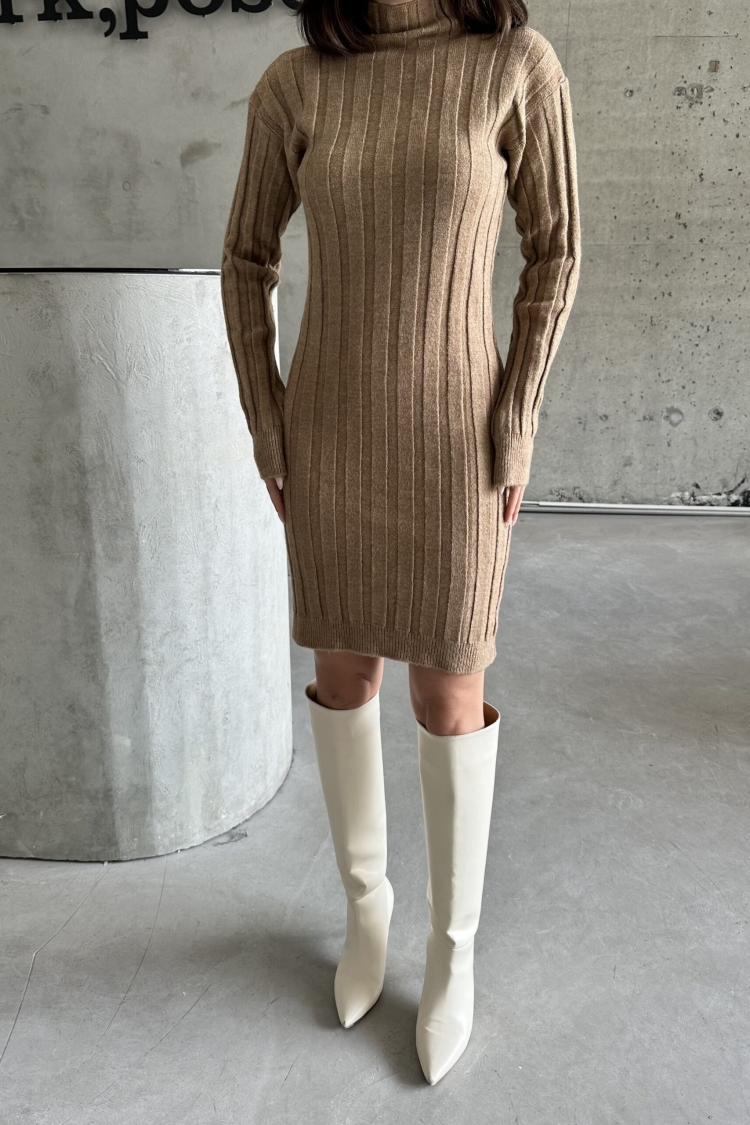 Raised Mini Dress - My Fashion - Globality Store - Women Clothes Wholesale Turkey
