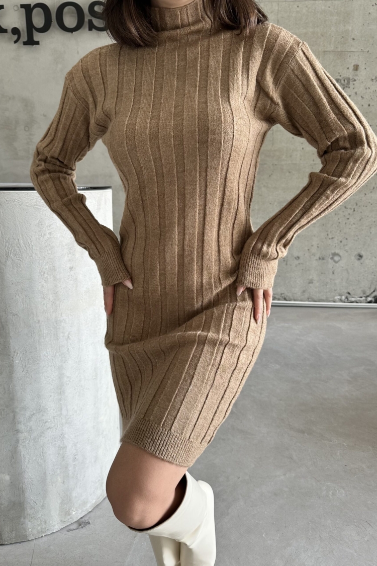 Raised Mini Dress