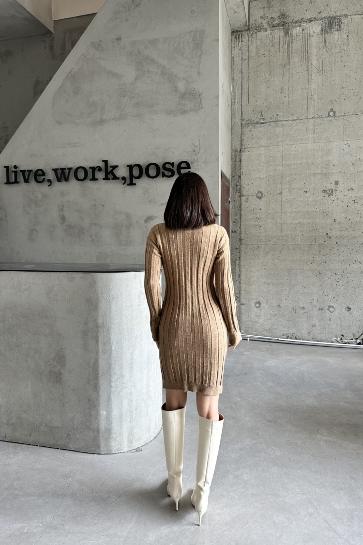 Raised Mini Dress