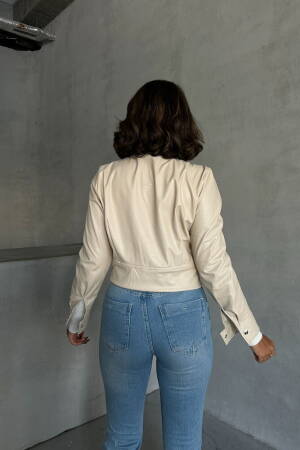 Leather Jacket - Topshow - Globality Store - Women Clothes Wholesale Turkey