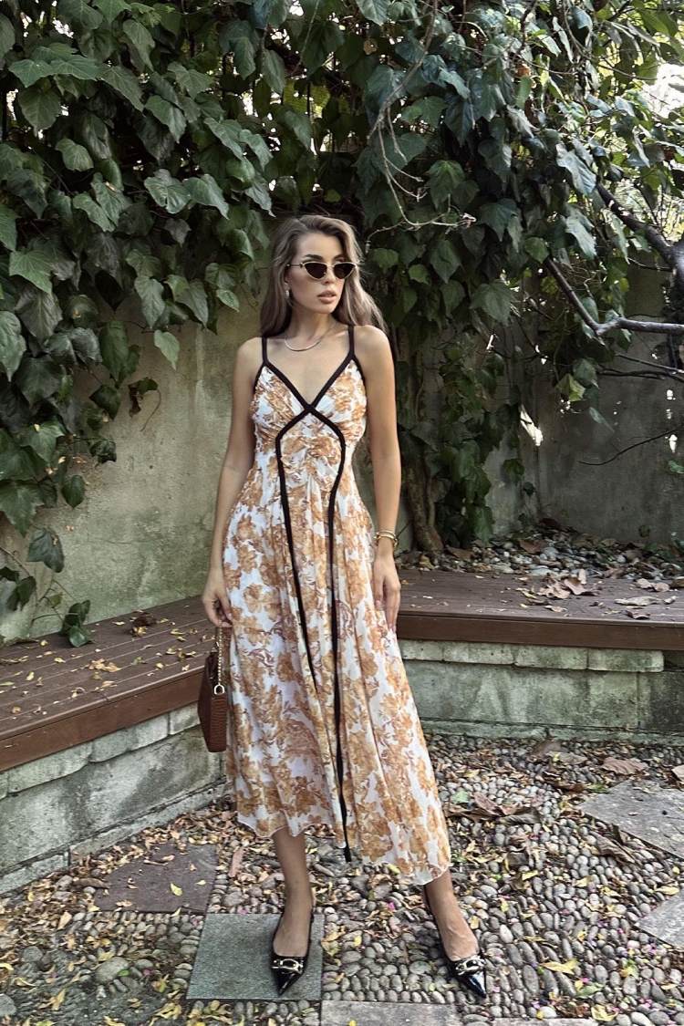 Piping Dress -