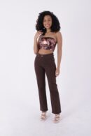 Stitched Wide Leg Relax Jeans - XLove - Globality Store - Women Clothes Wholesale Turkey