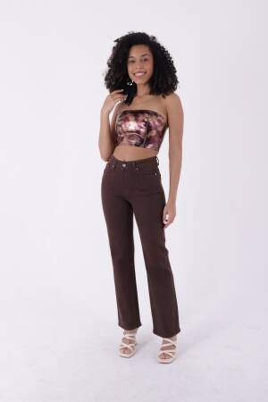 Stitched Wide Leg Relax Jeans - XLove - Globality Store - Women Clothes Wholesale Turkey