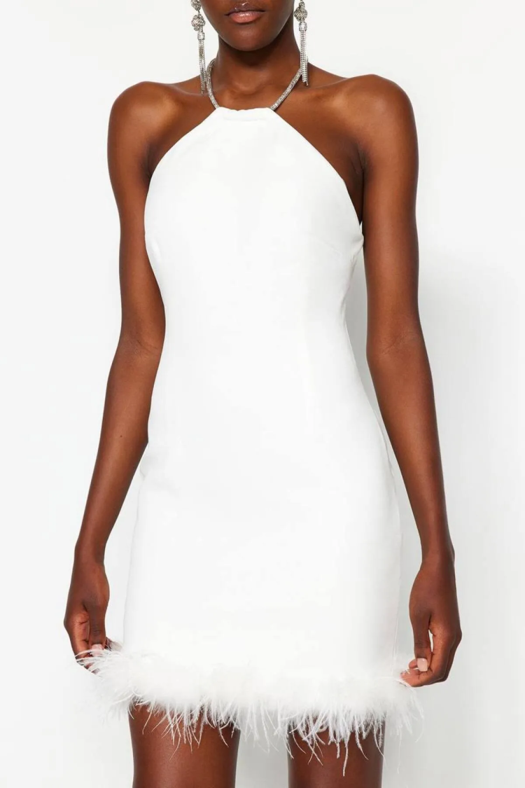 Dress With Otrish Detail
