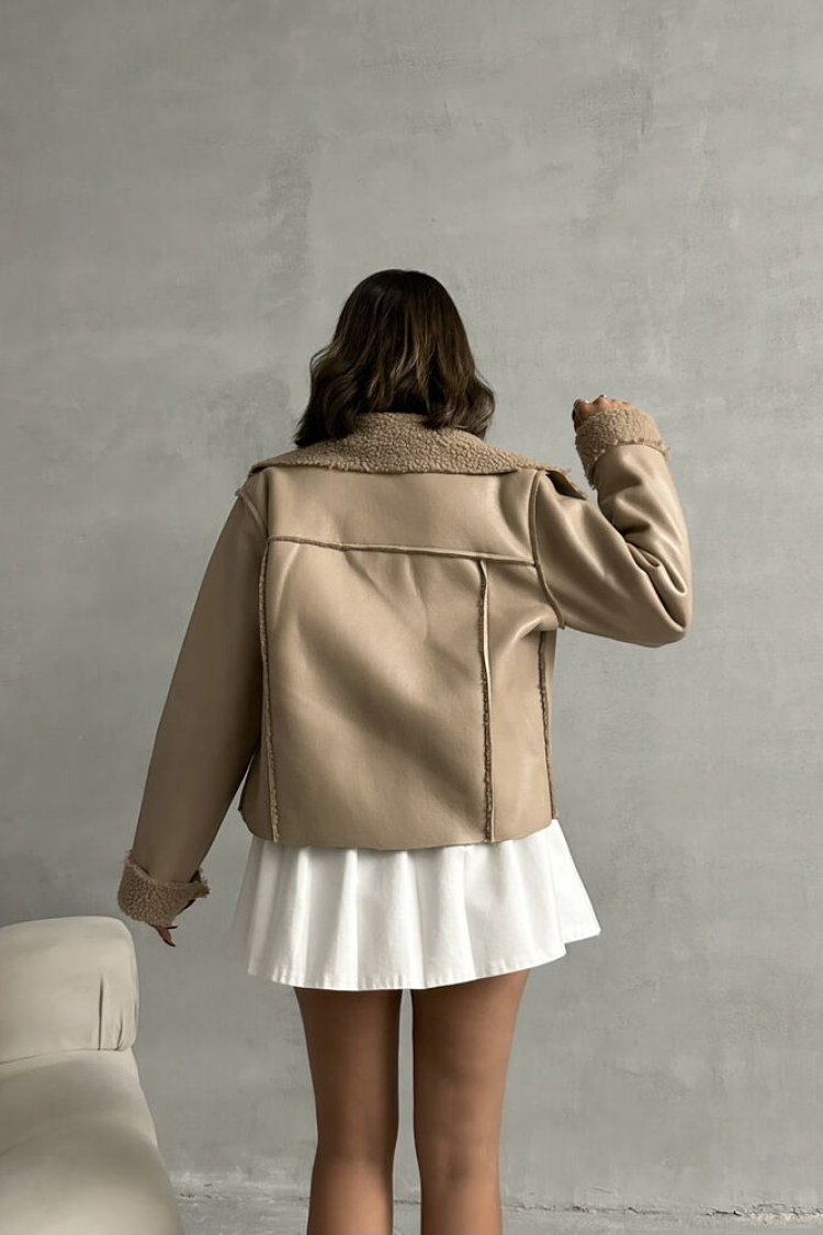 Zippered Jacket- Dark