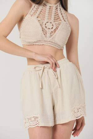 Lace Bikini Top - Raw - Brand: Topshow - Women's Clothing Wholesale - Globality Store