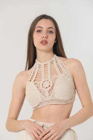 Lace Bikini Top - Raw - Brand: Topshow - Women's Clothing Wholesale - Globality Store