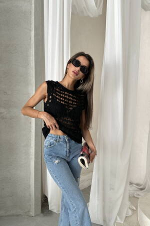 D 0026 Knitwear Vest - Topshow - Globality Store - Women Clothes Wholesale Turkey