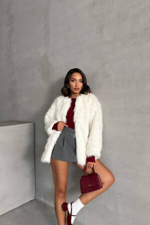 OpenFeathered Wholesale Vest - Topshow - Globality Store - Women Clothes Wholesale Turkey