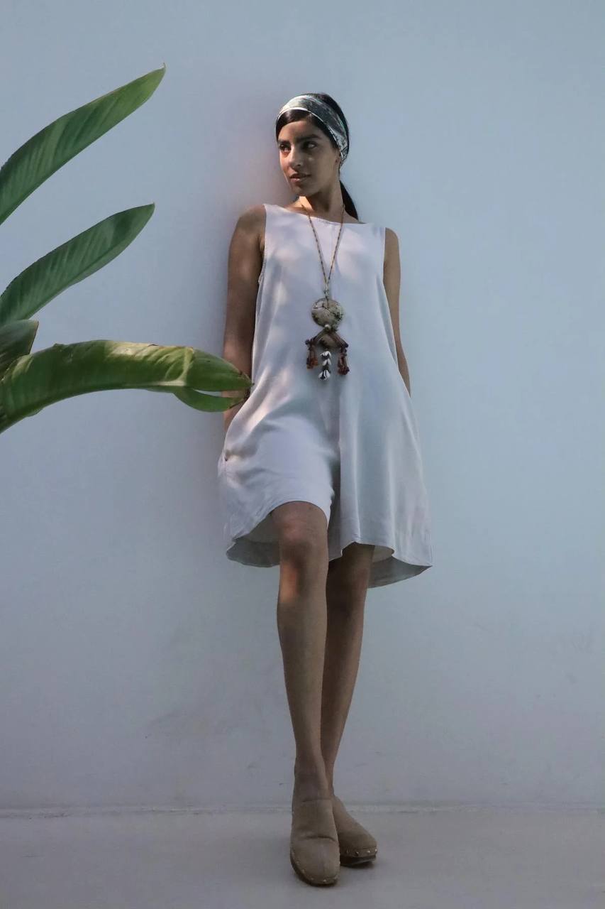 Jumpsuit With Back Detail - Cream Rouge - Globality Store - Women Clothes Wholesale Turkey