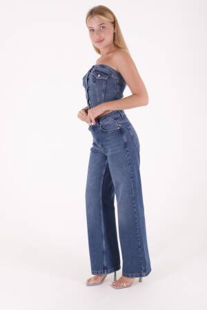 Jeans - Dark - XLove - Globality Store - Women Clothes Wholesale Turkey