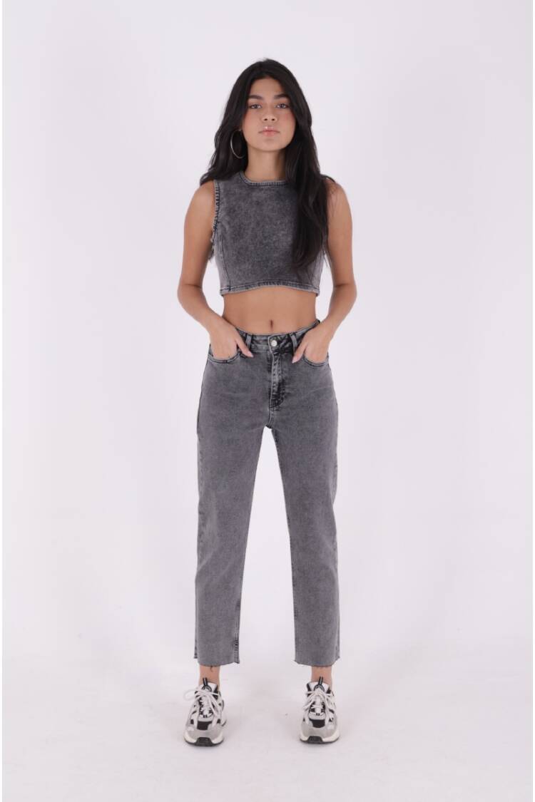 Jeans - Gray - Brand: XLove - Women's Clothing Wholesale - Globality Store