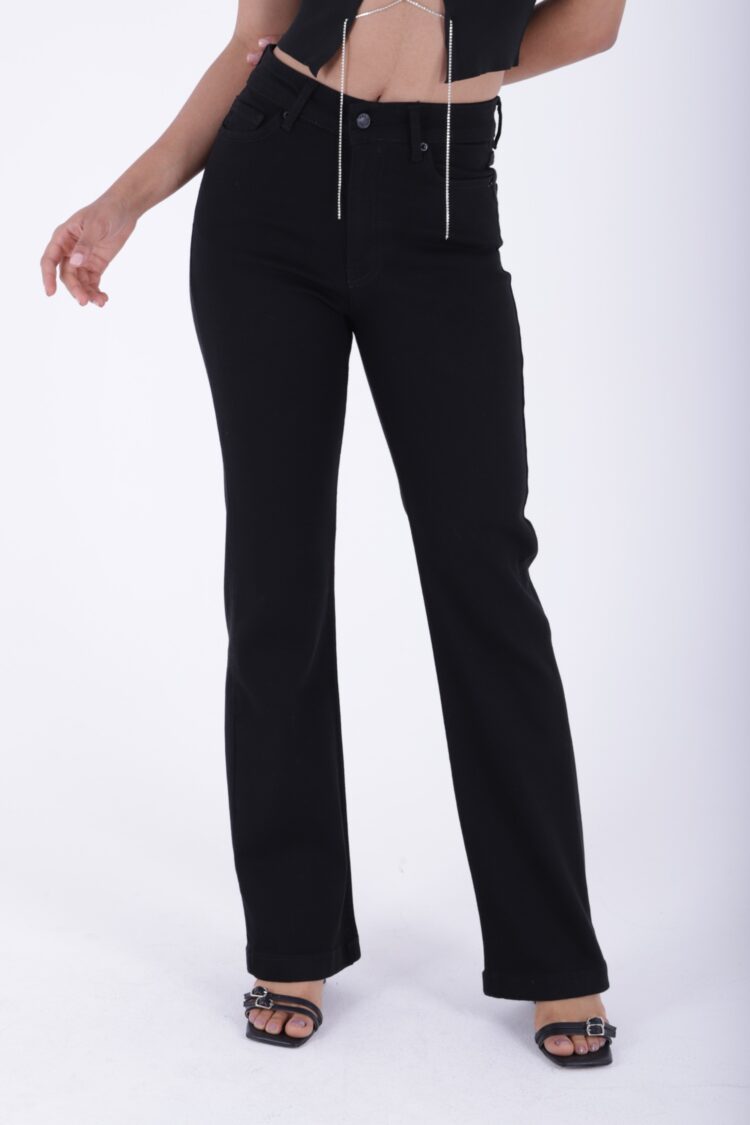 Stitched Leg Wide Leg Relax Jeans