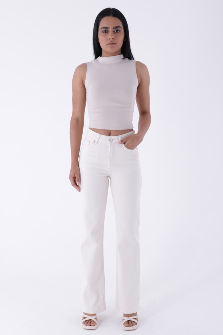 Stitched Wide Leg Relax Jeans - XLove - Globality Store - Women Clothes Wholesale Turkey