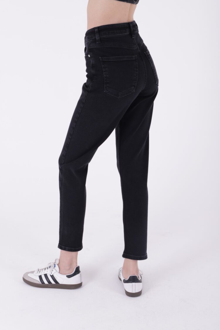 High Waist Comfort Slim Ankle Length Jeans