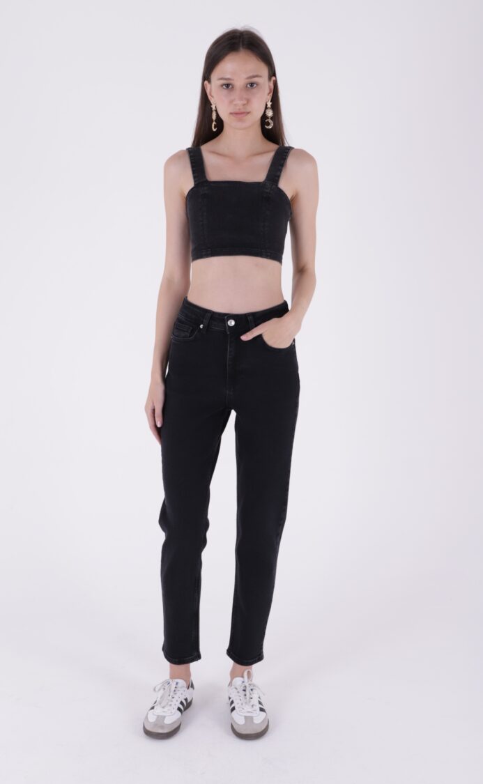 High Waist Comfort Slim Ankle Length Jeans - XLove - Globality Store - Women Clothes Wholesale Turkey