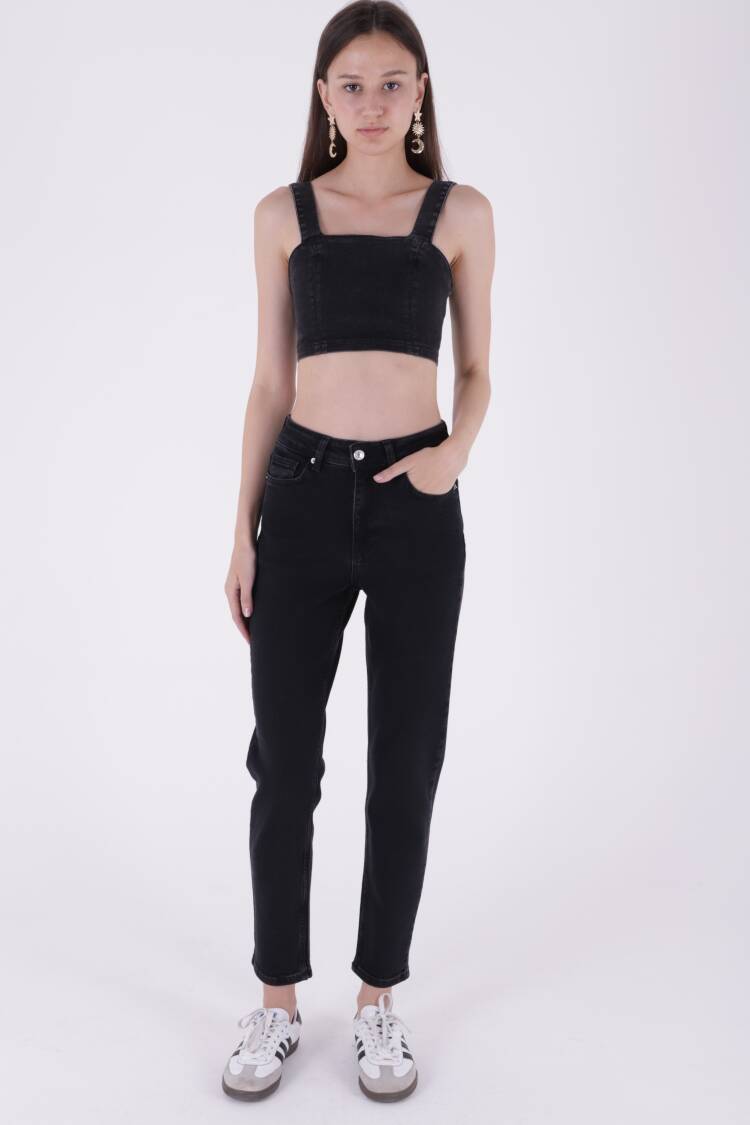 High Waist Comfort Slim Ankle Length Jeans - XLove - Globality Store - Women Clothes Wholesale Turkey
