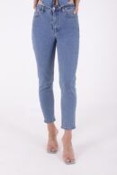 High Waist Comfort Slim Ankle Length Jeans - XLove - Globality Store - Women Clothes Wholesale Turkey