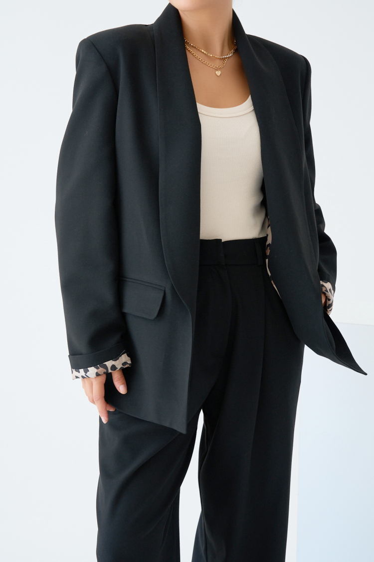 Leopard Lined Jacket